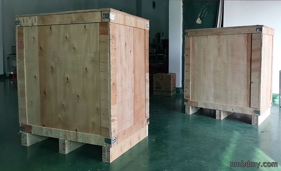 两台三轴荷重位移曲线测试机调试完成，发往客户实验室(图2)