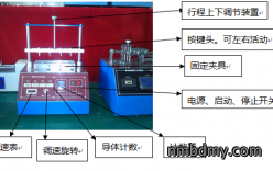 一张图详细介绍按键寿命试验机使用操作
