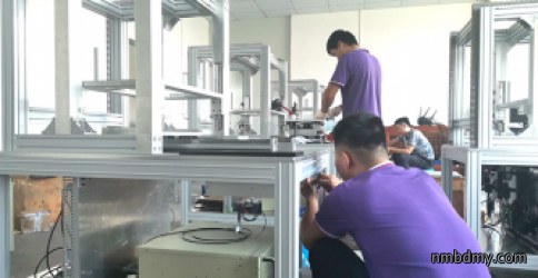 微克仪器又一批在线CR试验机上线生产